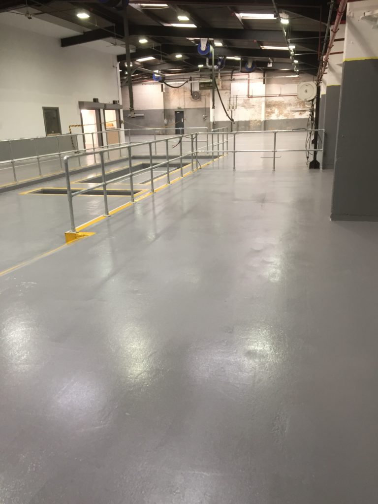 Industrial Flooring Contractor, Azzotech Resin Flooring