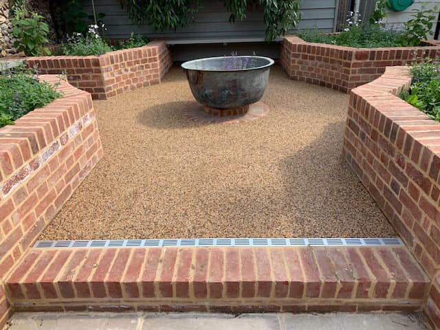 Stone carpet, resin drive in Suffolk