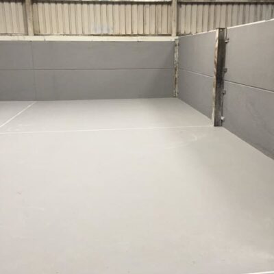 8mm PU screed and PU coated walls Sittingbourne