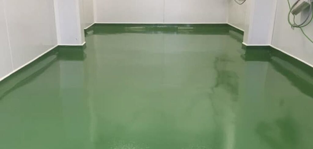 Antimicrobial resin floor contractor, Azzotech