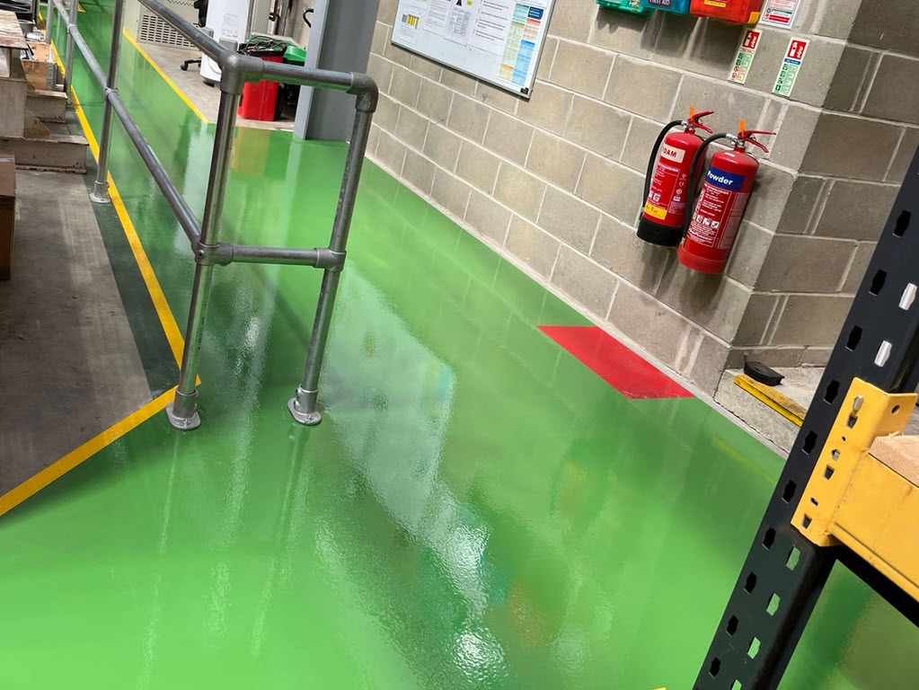 Resin epoxy flooring specialist contractor Azzotech Ltd