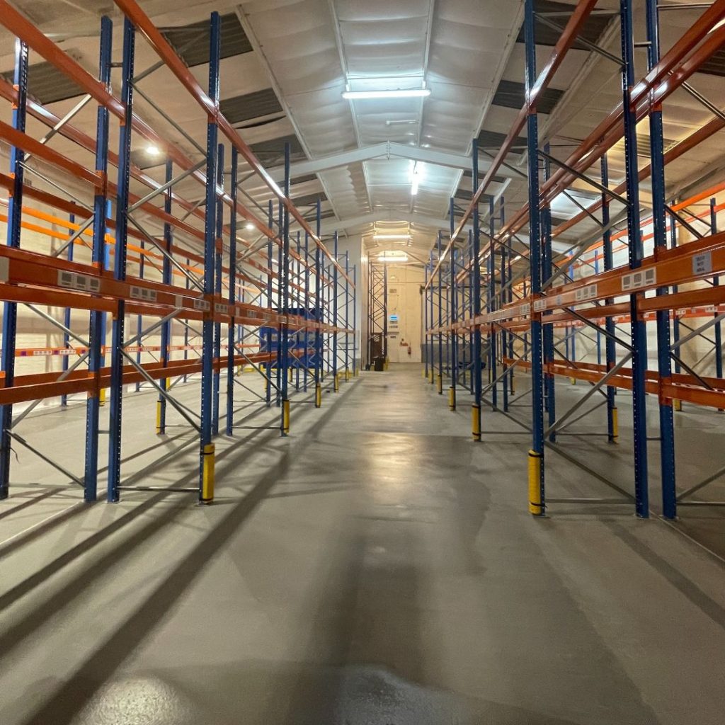 Warehouse Floor Renovated in Essex - Azzotech Ltd